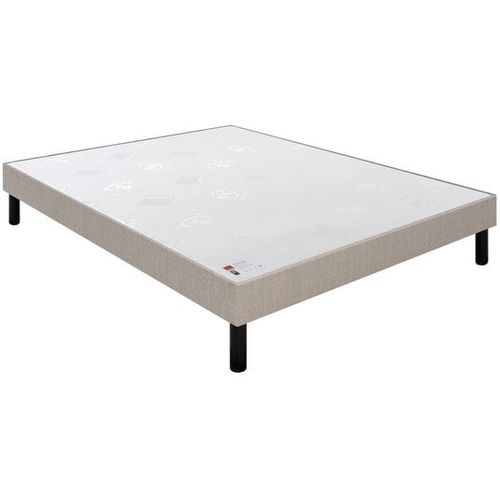 Sommier 2 X 80 X 200 Voyage Tissé Taupe 1620 (160x200)