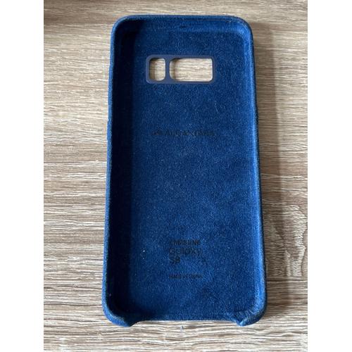 Coque Alcantara Samsung Galaxy S8 Bleue