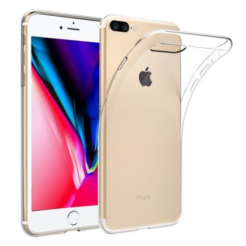 Coque Silicone Pour Apple Iphone 8 Plus 5.5" Gel Ultraslim Et Ajustement Parfait - Transparent