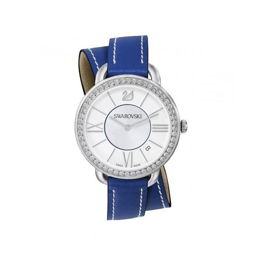 Montre Double Tour Swarovski Aila Day - Bleu - 5095944