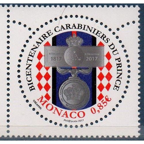 Bicentenaire Du Corps Des Carabiniers Du Prince De Monaco