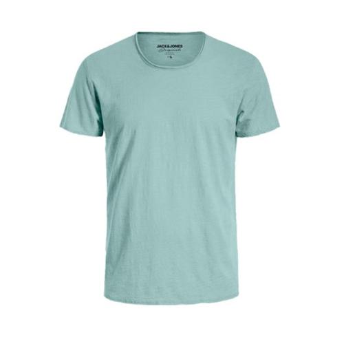 Jack&jones T-Shirt Basique Manches Courtes Vert Aqua