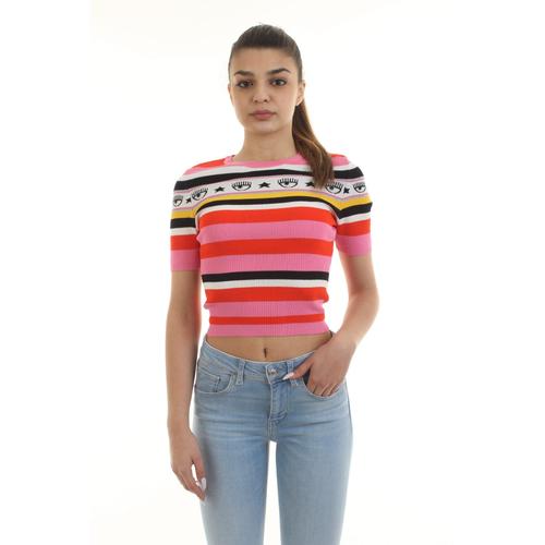 Chiara Ferragni T-Shirt 72cbfm02-Cmh03 Couleur Multicolore