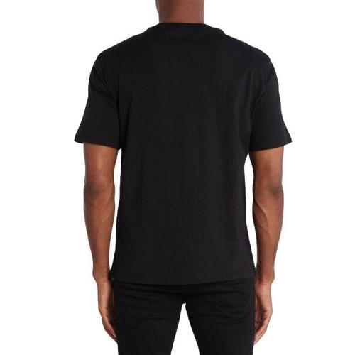 Just Cavalli T-Shirt À Manches Courtes En Jersey De Coton Avec Logo Noir