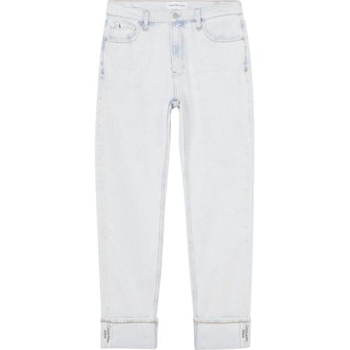 Calvin Klein Jeans Jean Dad À Jambe Décontractée Délavé Bleu Clair