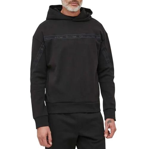 Calvin Klein - Sweat À Capuche Avec Bande Logo Noire