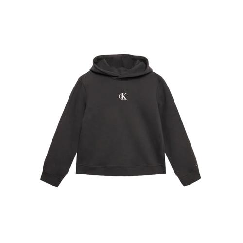 Calvin Klein Jeans - Sweat-Shirt À Capuche Avec Logo Monogramme Noir