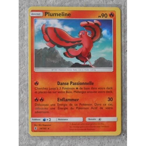 Pokémon - 14-R/145 - Plumeline - Style Flamenco - Reverse
