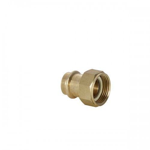 Raccord écrou libre bronze FF 12x17 - diamètre 12 mm - Press CONEX BANNINGER