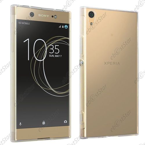 Ebeststar ® Pour Sony Xperia Xa1, Xa1 Dual (2017) - Housse Etui Coque Silicone Gel Souple Ultra Fine 0,3mm Et Invisible, Couleur Transparent [Dimensions Precises De Votre Appareil : 145 X 67 X 8 Mm, Écran 5'']