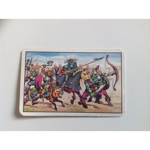 Carte Tour De Jeu "Armée Du Chaos" Heroquest - Seigneurs De Guerre