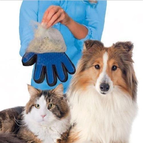 Gant Magique Brosse Anti-Poils Chat Ou Chien Massage 