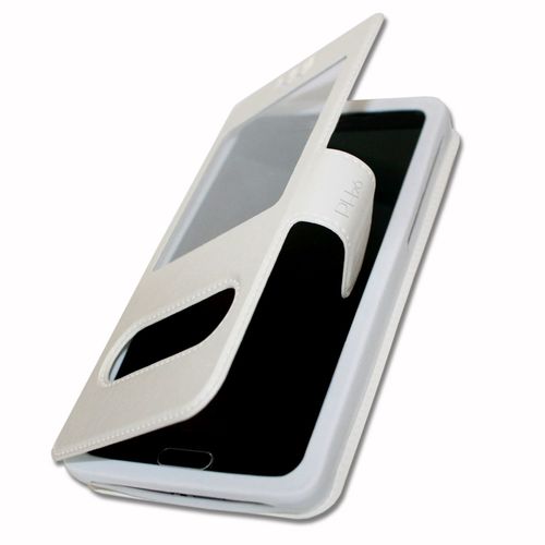 Huawei Mate 9 Etui Housse Coque Folio Blanc De Qualité By Ph26®