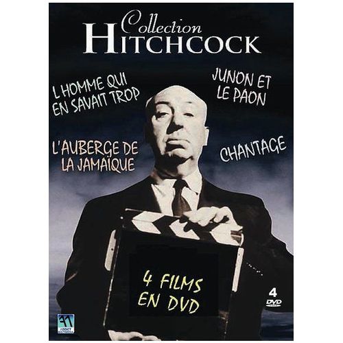Collection Hitchcock : L'homme Qui En Savait Trop + Junon Et Le Paon + Chantage + L'auberge De La Jamaique - Pack