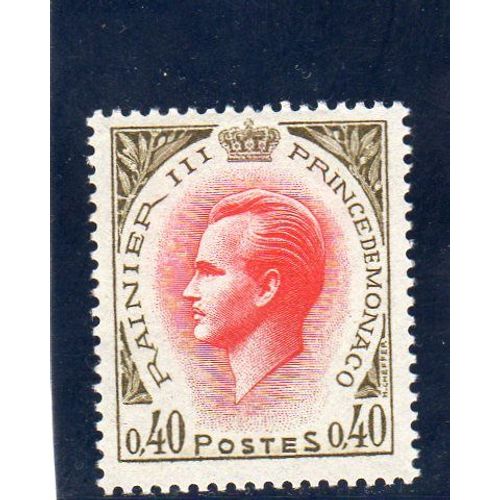 Timbre-Poste De Monaco (Prince Rainier Iii) 