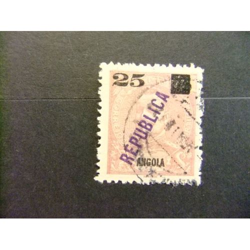 Angola 1912 Carlos 1 Yvert N 117 Fu