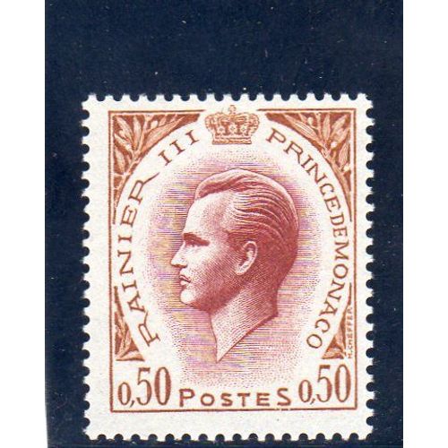 Timbre-Poste De Monaco (Prince Rainier Iii) 