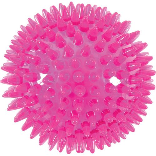 Jouet Tpr Balle Picot Pop 8 Cm Framboise