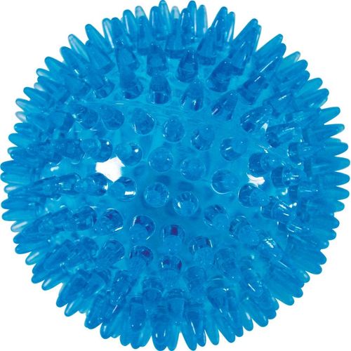 Jouet Tpr Balle Picot Pop 13 Cm Turquoise
