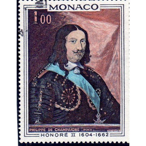 Timbre-Poste De Monaco (Prince Honoré Ii)