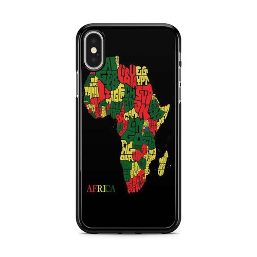 Coque Pour Iphone Xr Silicone Tpu Afrique Terre Carte Ref 110