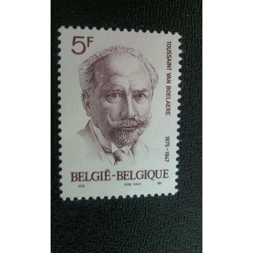 Timbre Belgique ( Y T 1824 ) 1976