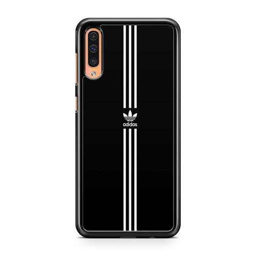 Coque Pour Samsung Galaxy A50 Adidas Vintage Tigre Paris Noir Strass Swag Luxe Ref 2180