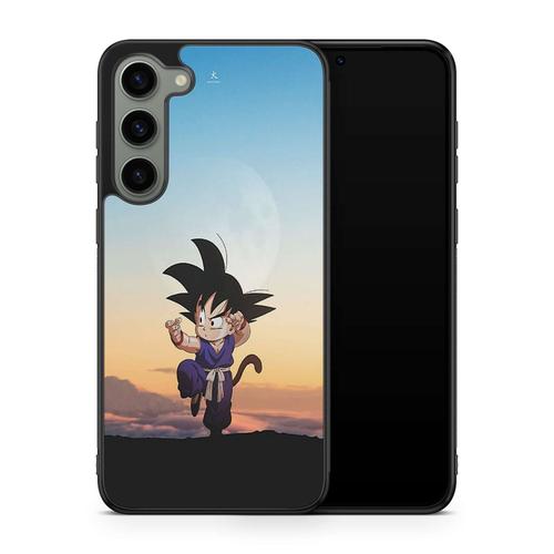 Coque Pour Samsung Galaxy S23 Fe Silicone Tpu Dragon Ball Goku Gohan Vegeta Son Gohan Son Goku Manga Anime Japon Ref 797