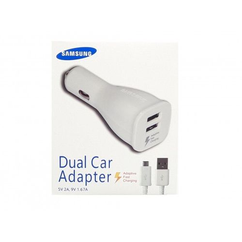 Chargeur Voiture Complet Ep-Ln920 Samsung Original Double Usb - Blanc