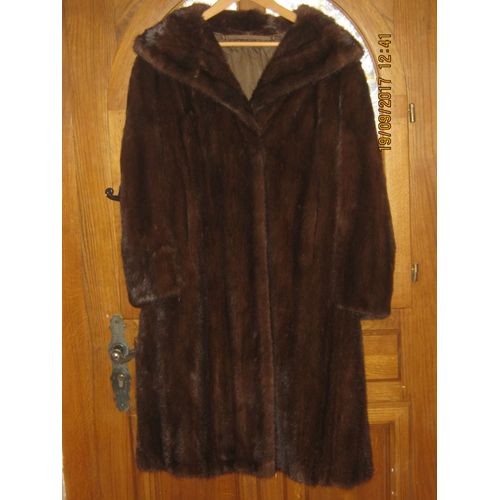 manteau de fourrure vison