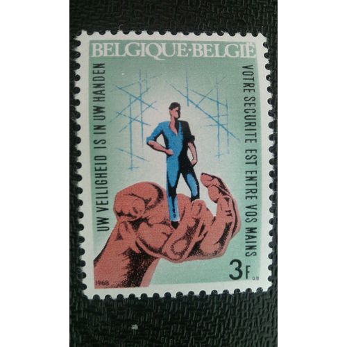Timbre Belgique ( Y T 1444)  1968