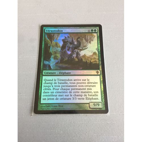 Terastodon Foil Vf - Worldwake - Magic 