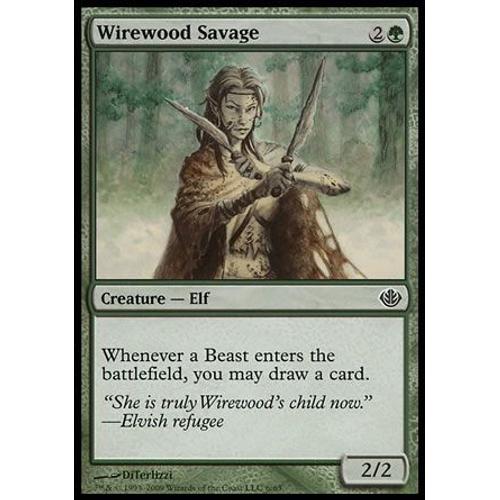Wirewood Savage (Sauvageonne De Brinbois) - Duel Decks Garruk Vs Liliana - Magic