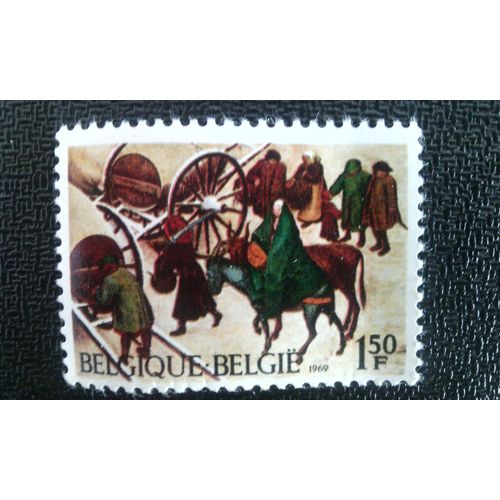 Timbre Belgique ( Y T 1517 )  1969