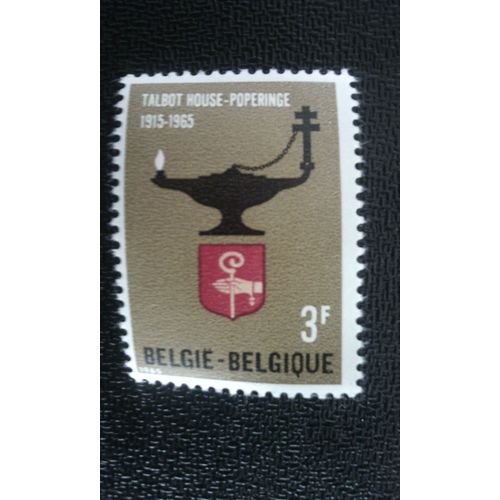 Timbre Belgique ( Y T 1336 ) 1965