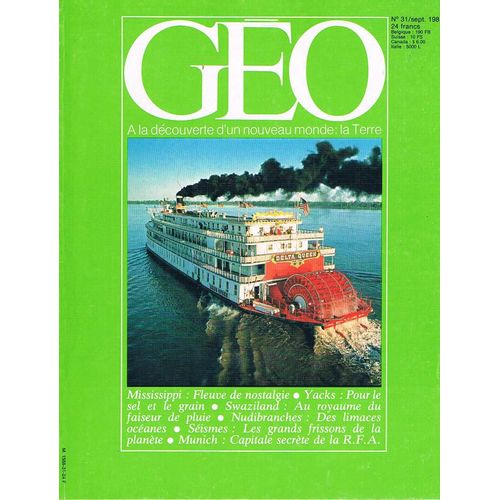 Geo 31: Mississippi, Yacks, Munich