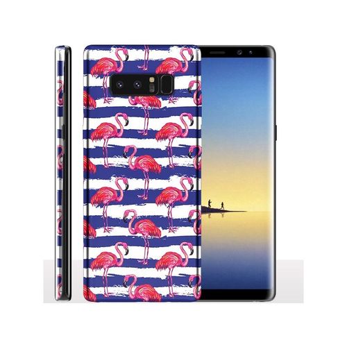 Coque Galaxy Note 8 Flamants Roses - Protection Anti Chocs Samsung