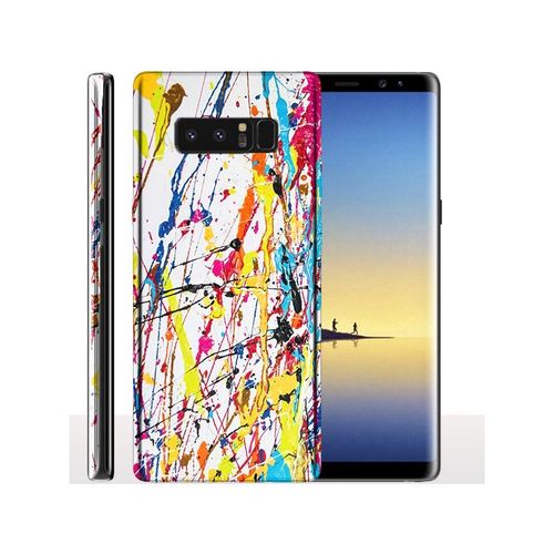 Coque Galaxy Note 8 Paint Splash, Coque De Telephone Anti Choc Eclaboussures