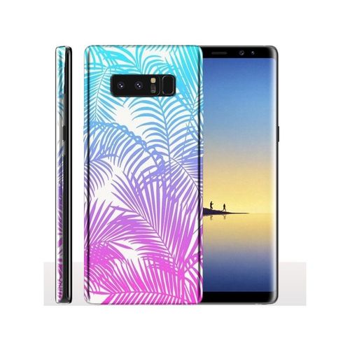 Coque Galaxy Note 8 Tropicale Neon Floral - Coque De Téléphone Protection Rigide