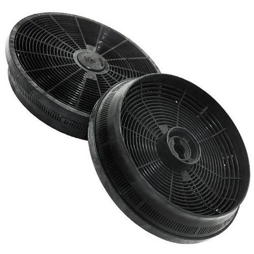 Lot de 2 filtres charbon ACM14 145x30mm Hotte (49011548 ARISTON HOTPOINT CANDY AIRLUX GLEM ROSIERES INDESIT AYA BEKO PROLINE)
