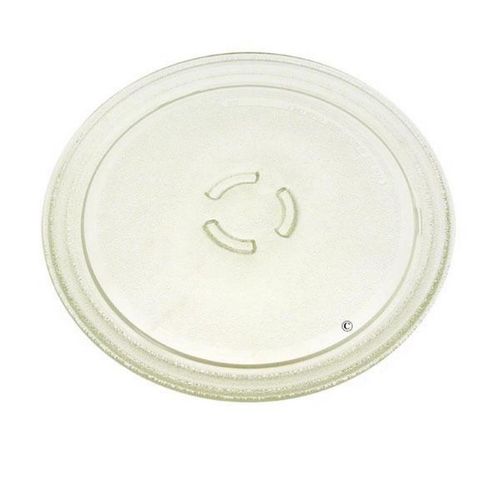 Plateau en verre diam. 28cm