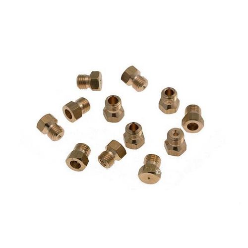 Kit injecteurs Gaz naturel + Bouteilles Four cuisinière (C00114463 ARISTON HOTPOINT INDESIT CREDA)