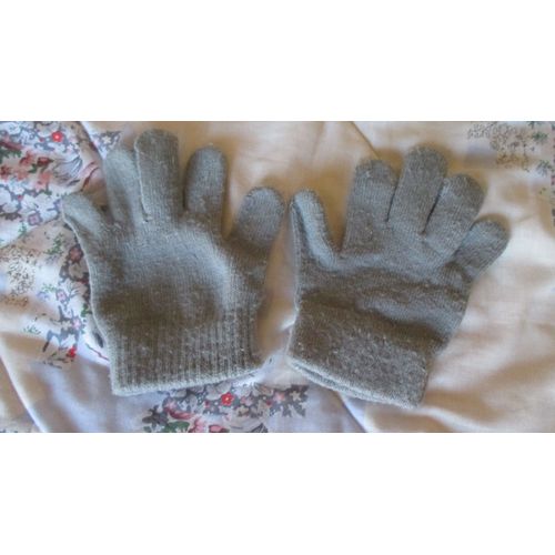 Gants Gris 6 / 8 Ans