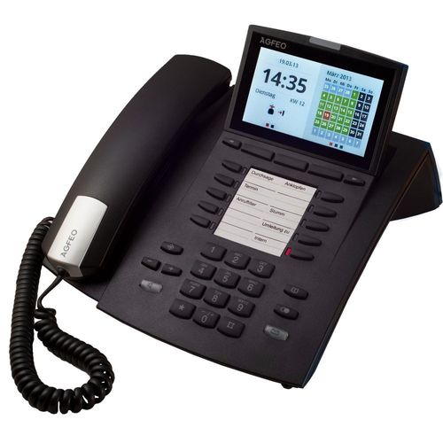 Agfeo téléphone système ST 45, noir