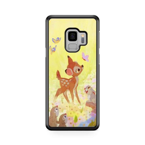 Coque Pour Samsung Galaxy S9 Silicone Tpu Bambi Disney Amour Love Cute Thumper Panpan Amis Ref 1974