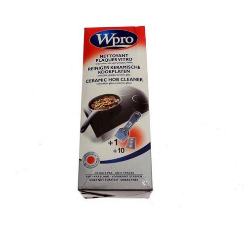 Kit vitrocéramique comprenant 1 crème nettoyante vitro 250 ml (VTC101) + 1 grattoir (SCR200) + 10 lames (LGV009) Accessoires et entretien (481281729989 )