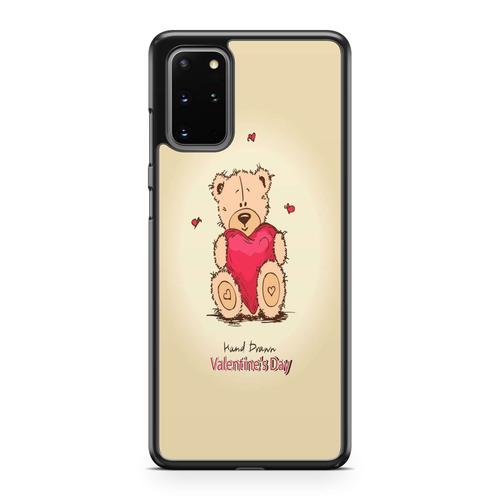 Coque Pour Samsung Galaxy A71 Silicone Tpu Amour Saint Valentin Ourson Peluche Coeur Love Cute Ref 230