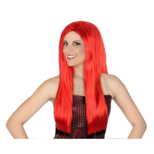 Atosa Perruque Lise 60 Cm Rouge