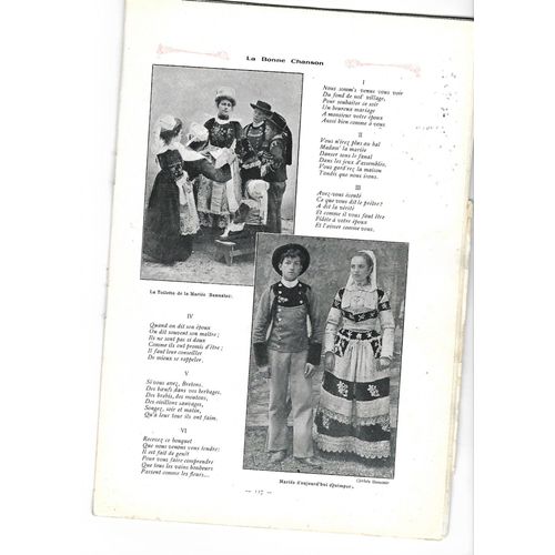 La Bonne Chanson No 6 Avril 1908 