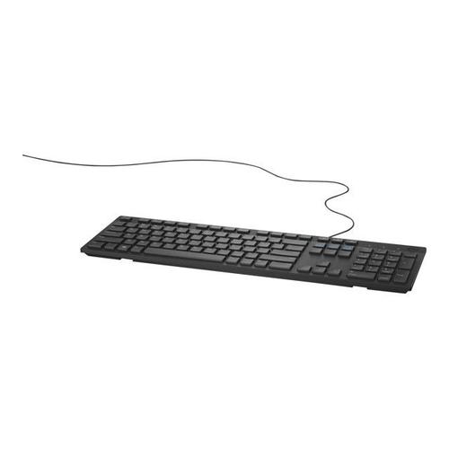 Dell KB216 - Clavier - USB - AZERTY - Belge - noir - pour Alienware 13 R2; Inspiron 3459; Latitude 34XX, 35XX; OptiPlex 30XX, 50XX, 70XX, 90XX